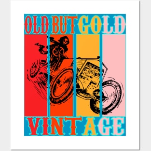 vintage cars old but gold vintage collection Posters and Art